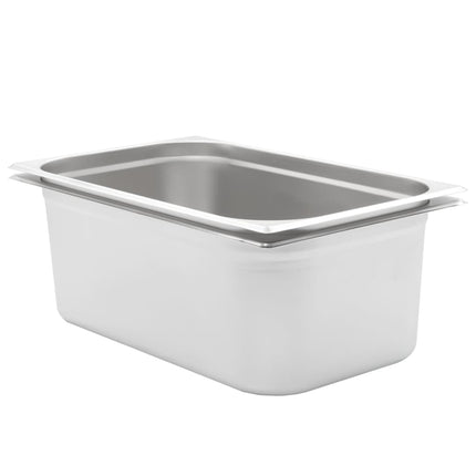gastronorm beholder 2 stk. GN 1/1 200 mm rustfrit stål