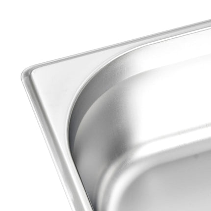 gastronorm beholder 8 stk. GN 1/3 100 mm rustfrit stål