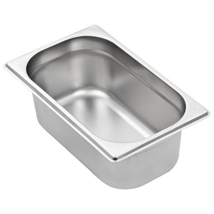 gastronorm beholder 8 stk. GN 1/4 100 mm rustfrit stål