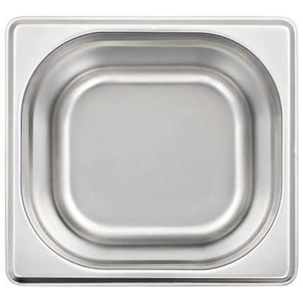 gastronorm beholder 12 stk. GN 1/6 100 mm rustfrit stål