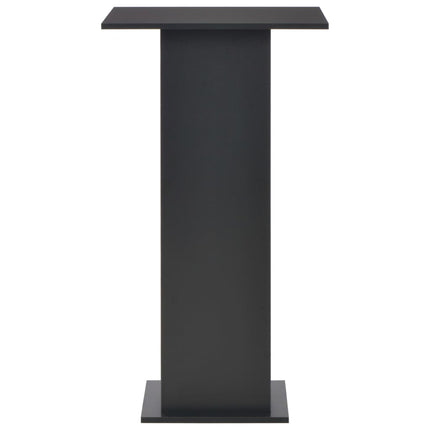 barbord 60x60x110 cm sort