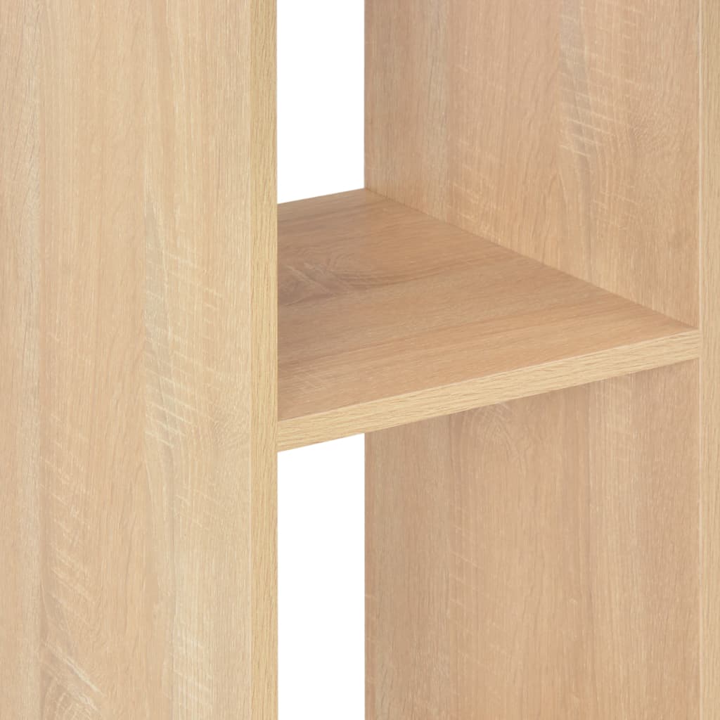 barbord 60x60x110 cm egetræsfarve