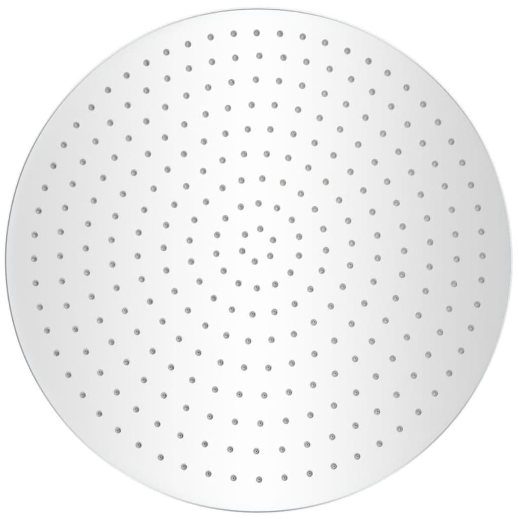 brusehoveder rainshower-funktion 2 stk. rustfrit stål Ø 50 cm