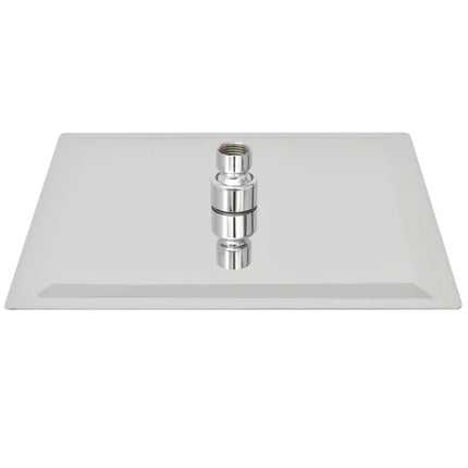 brusehoved rainshower-funktion 2 stk. rustfrit stål 25 x 25 cm