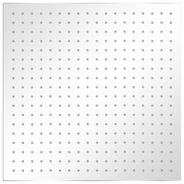 brusehoved rainshower-funktion 2 stk. rustfrit stål 50 x 50 cm