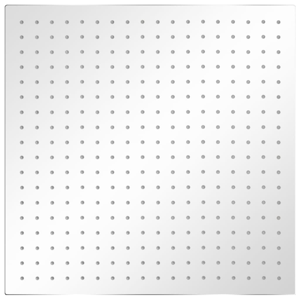 brusehoved rainshower-funktion 2 stk. rustfrit stål 50 x 50 cm