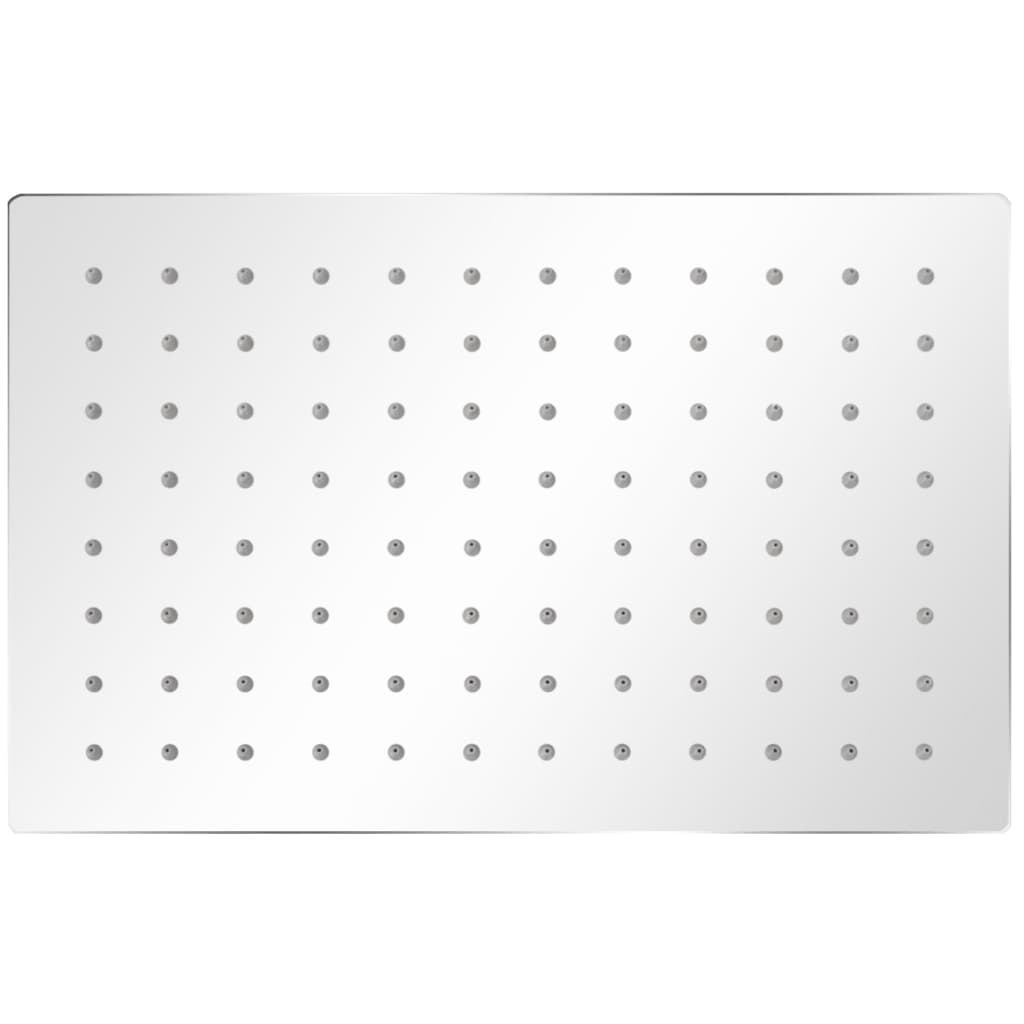 bruserhoveder rainshower-funktion 2 stk. rustfrit stål 20 x 30 cm