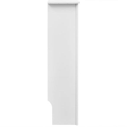 radiatorskjulere 2 stk. konstrueret træ 172 cm hvid
