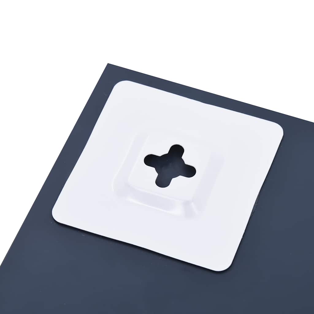 vægspejl med hylde 40x40 cm hærdet glas