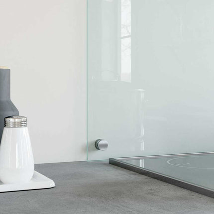 stænkplade 70x40 cm hærdet glas gennemsigtig