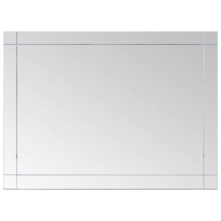 vægspejl 60x40 cm glas