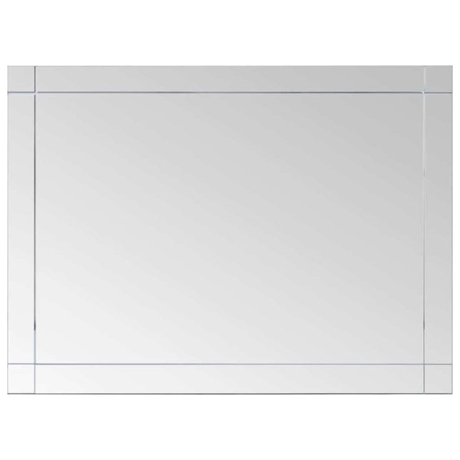 vægspejl 60x50 cm glas