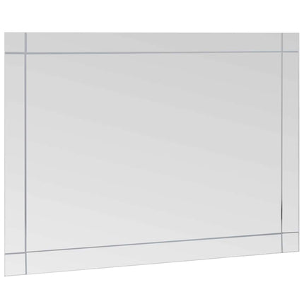 vægspejl 60x50 cm glas