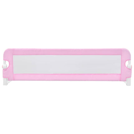 sengegelænder til barneseng 120 x 42 cm polyester pink