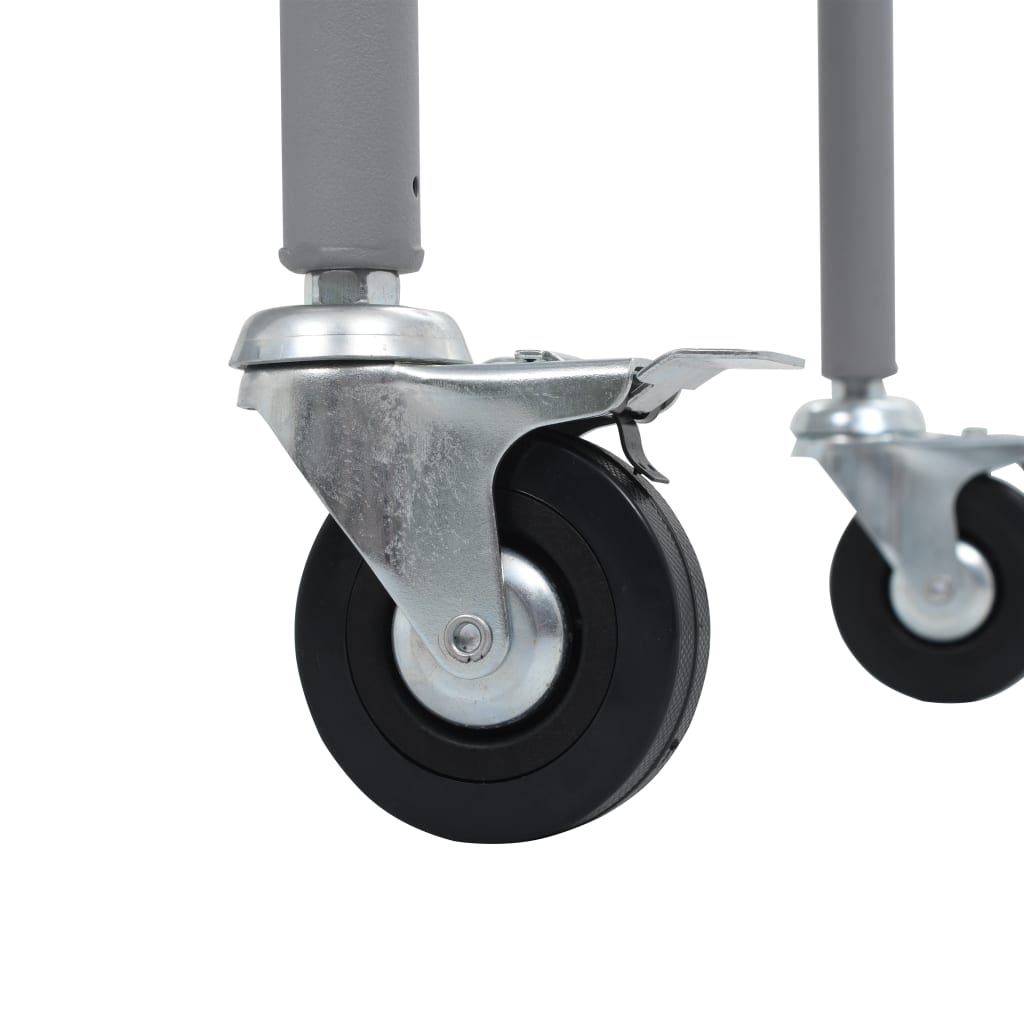 elektrisk grill med rotisserie rustfrit stål