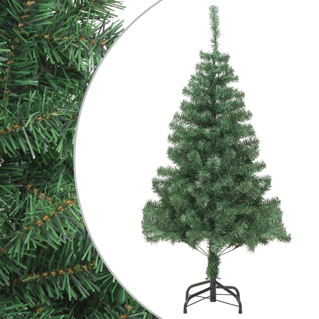 kunstigt juletræ med fod 150 cm 380 grene