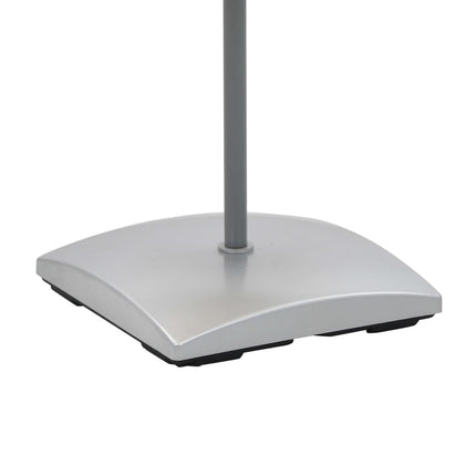 standerlampe med stålfod 135 cm beige