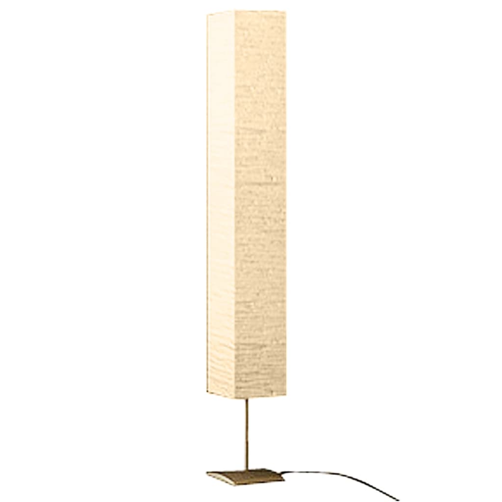 standerlampe med stålfod 170 cm beige