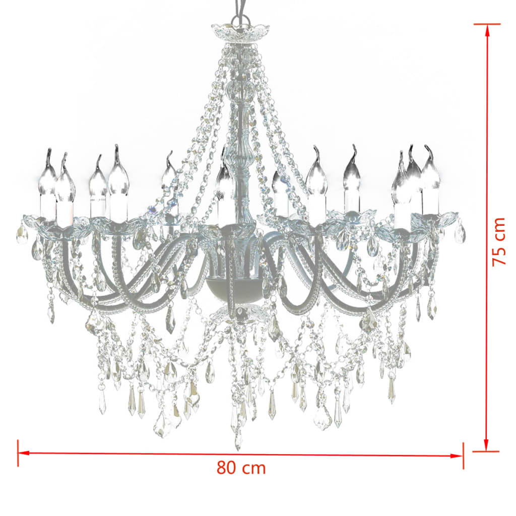 Chandelier Maria Theresa, 12-arm