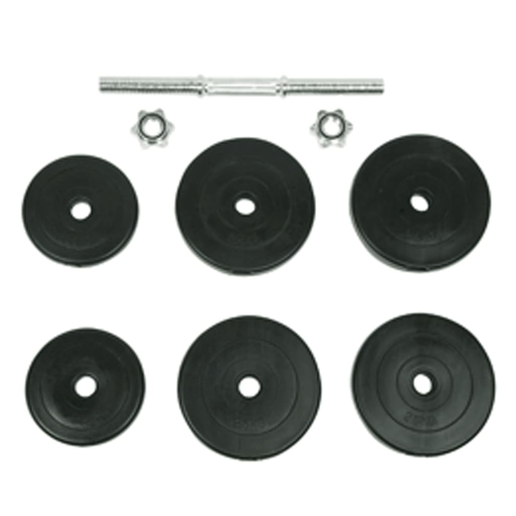 håndvægtsæt 9 dele 15 kg