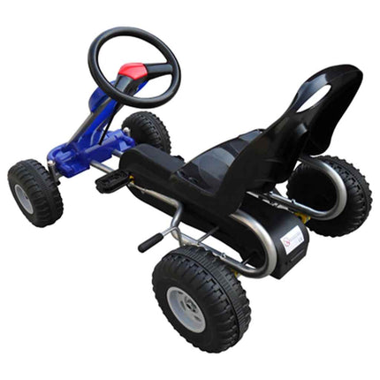 pedal-gokart blå