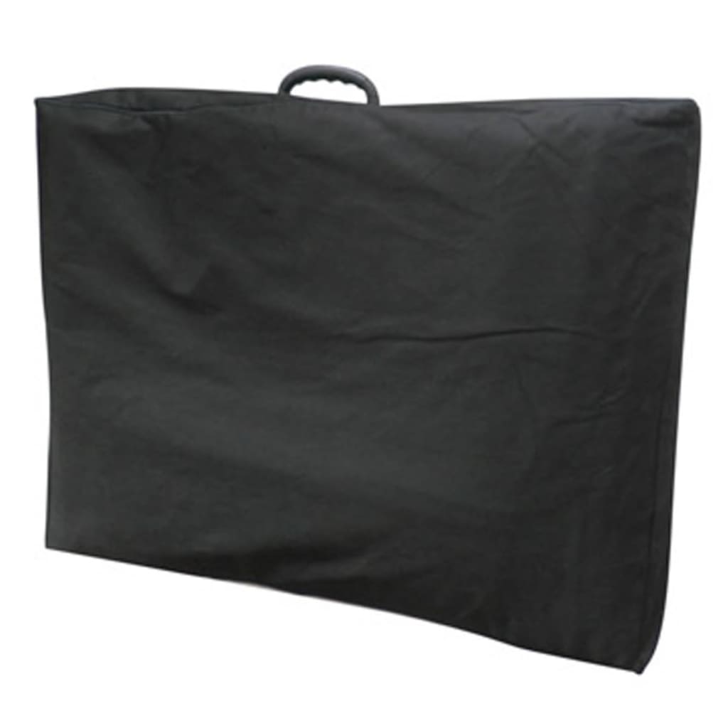 mobil ansigtsbehandlingsstol 185 x 78 x 76 cm kunstlæder hvid