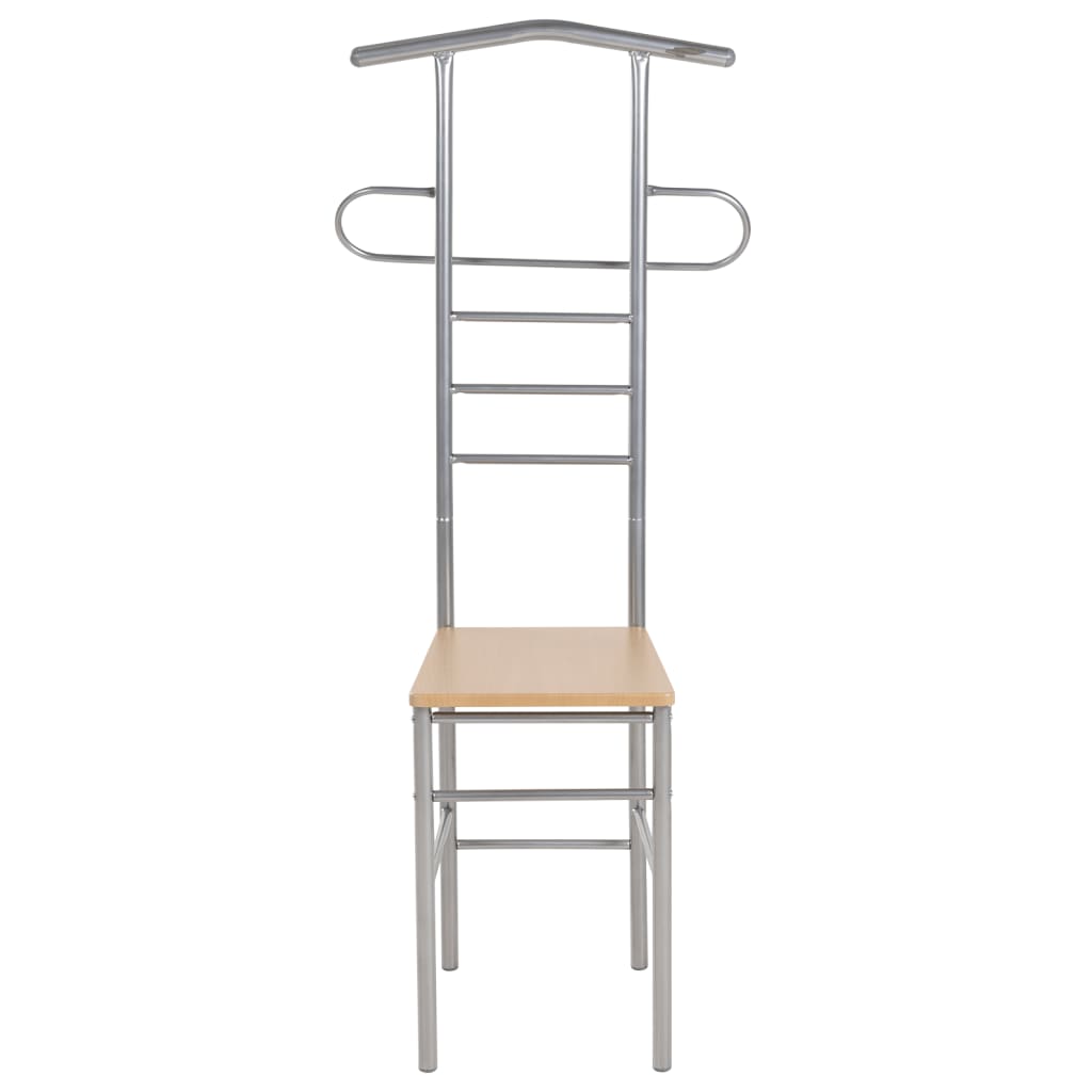 stumtjener med stol 2 stk. metal