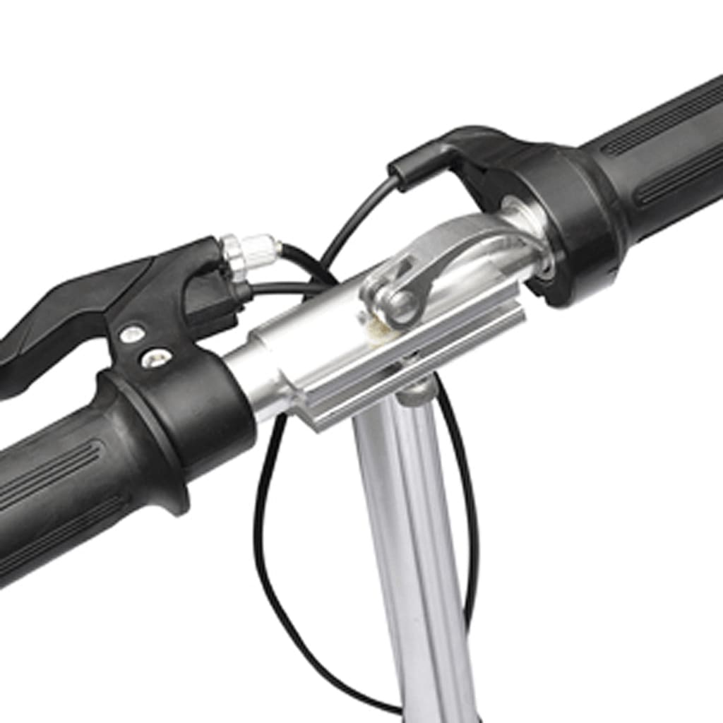 elektrisk løbehjul med sæde 120 W sort