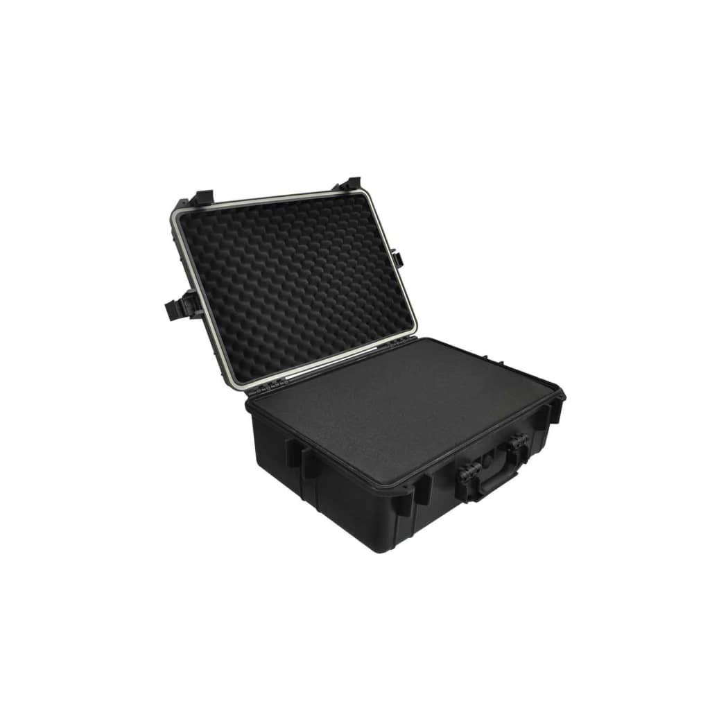 hard-case transporttaske med skum 35 L sort