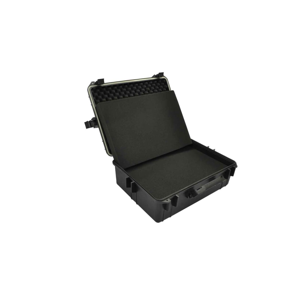hard-case transporttaske med skum 35 L sort