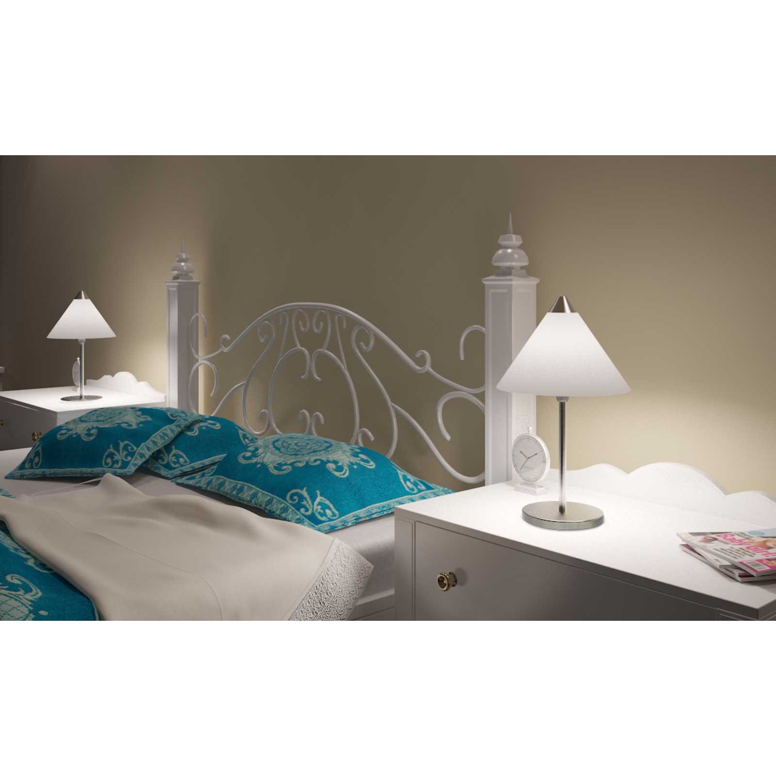 Lamper 2 pcs Hvid 25 x 25 x 40 cm Papir