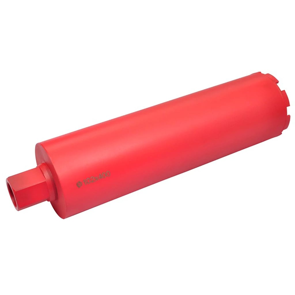 diamantbor tør/våd boring 102 mm x 400 mm