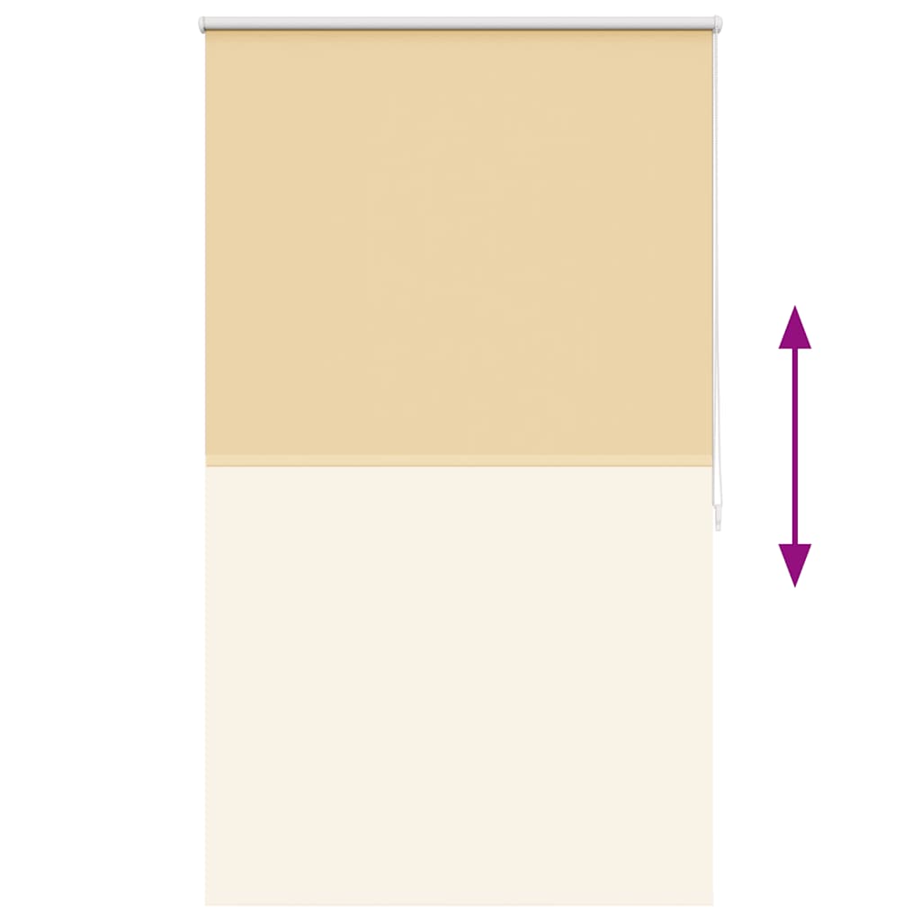 rullegardin mørklægning 84,4x175 cm stofbredde 80 cm beige