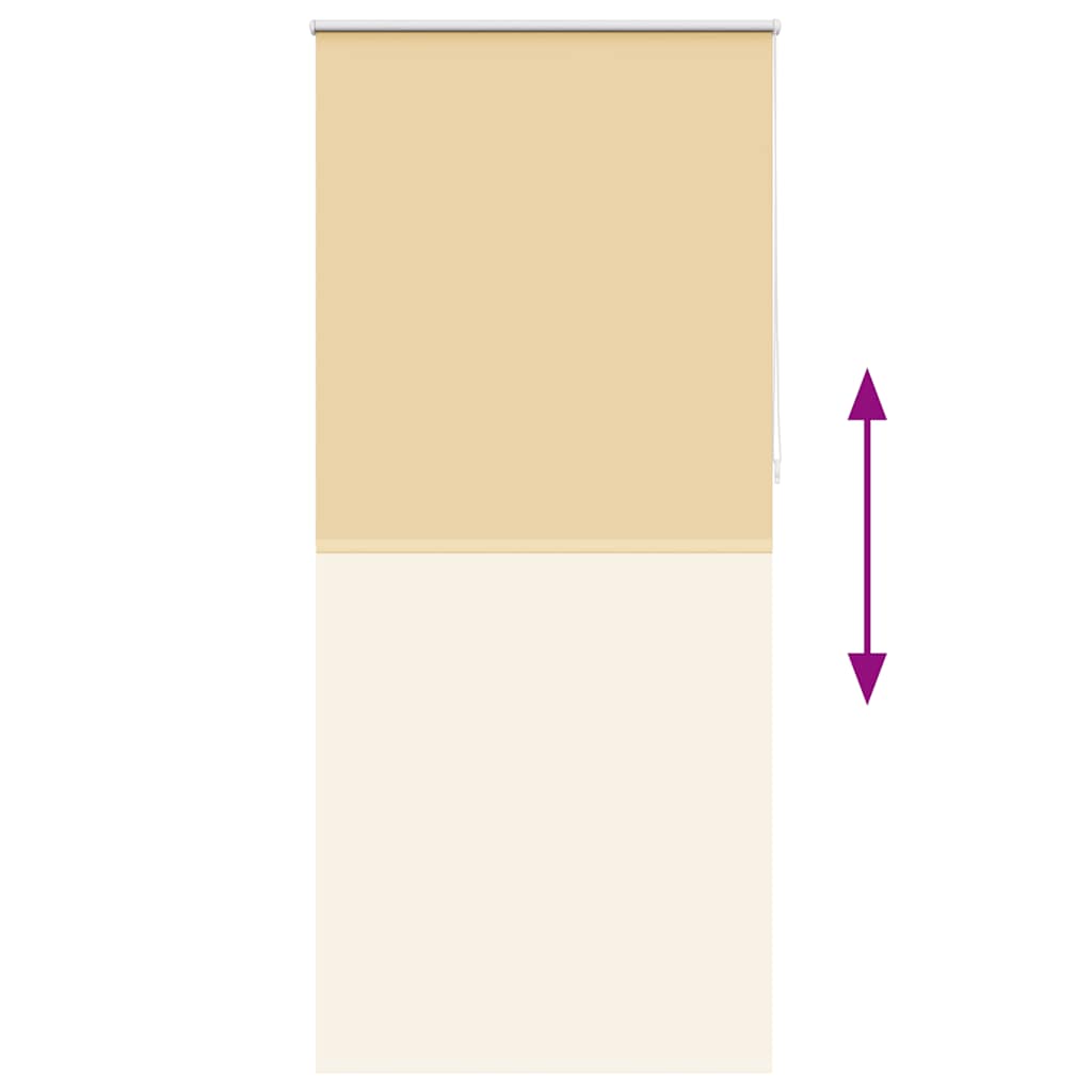 rullegardin mørklægning 104,4x230 cm stofbredde 100 cm beige