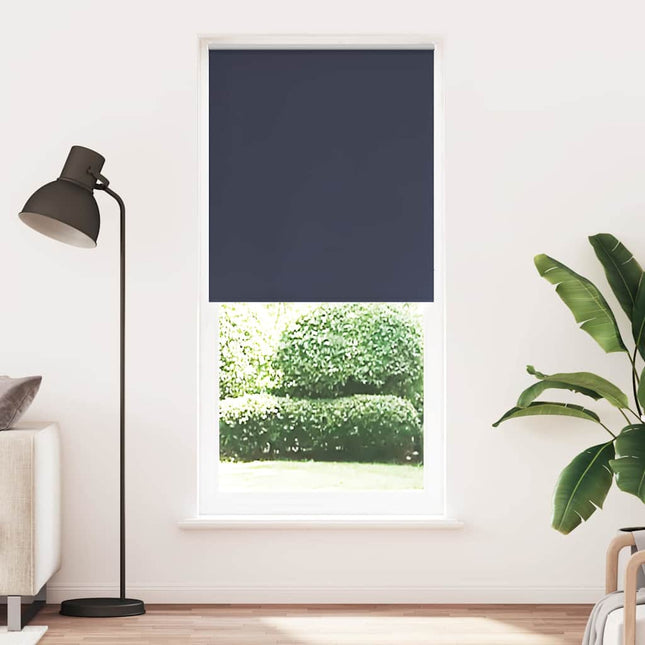rullegardin mørklægning 124,4x230 cm stofbredde 120 cm marineblå