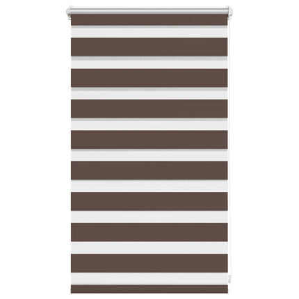 zebragardin 50,9x100 cm stofbredde 46,7 cm kaffe