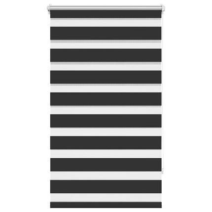 zebragardin 70,9x120 cm stofbredde 66,7 cm sort