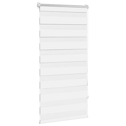 zebragardin 80,9x150 cm stofbredde 76,7 cm hvid