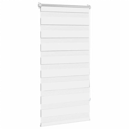 zebragardin 80,9x150 cm stofbredde 76,7 cm hvid