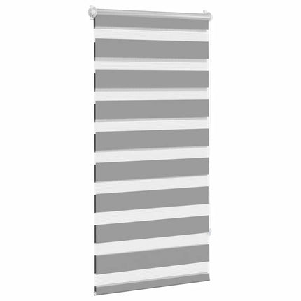 zebragardin 80,9x150 cm stofbredde 76,7 cm grå