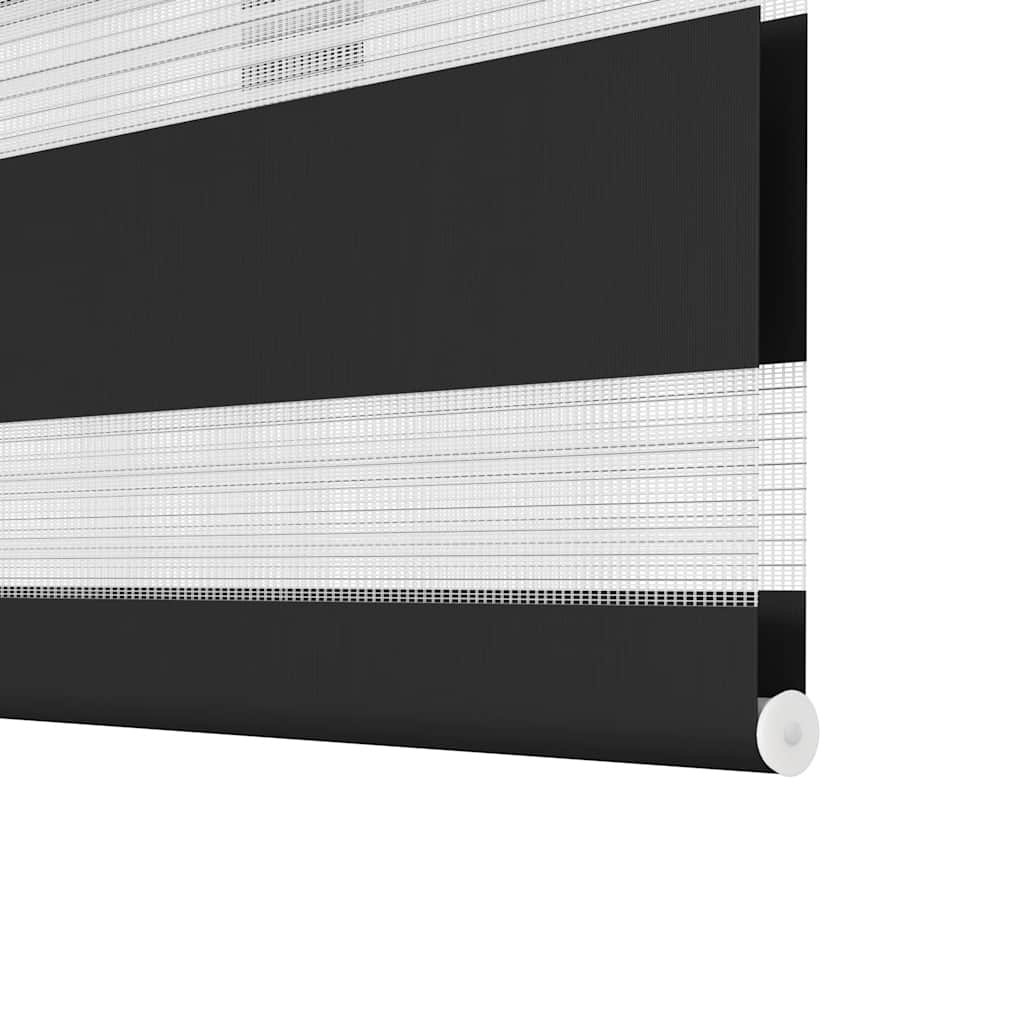 zebragardin 90,9x150 cm stofbredde 86,7 cm sort