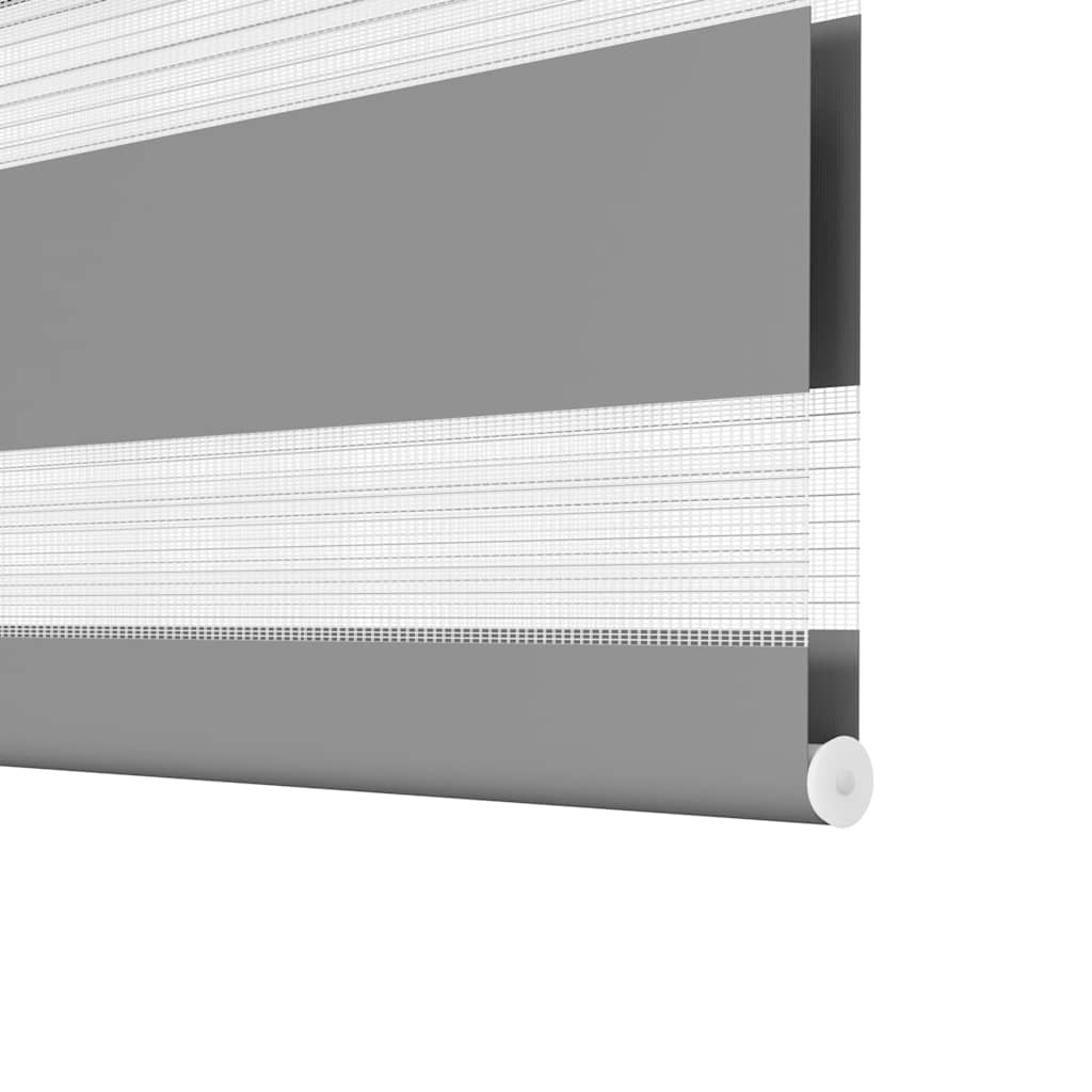zebragardin 120,9x230 cm stofbredde 116,7 cm grå