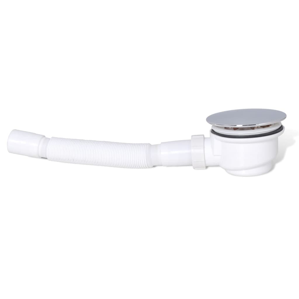 Bruseafløb med vandlås & fleksibel slange