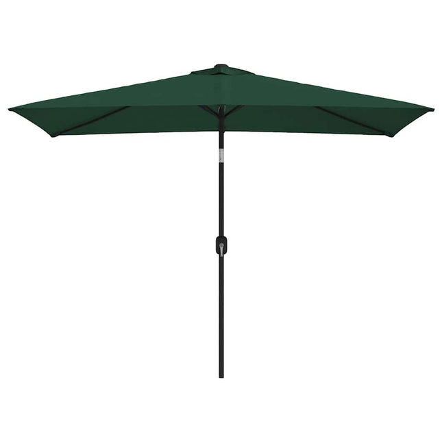 parasol 200x300 cm rektangulær grøn