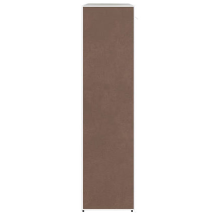stofklædeskab med rum og stænger 45 x 150 x176 cm brun