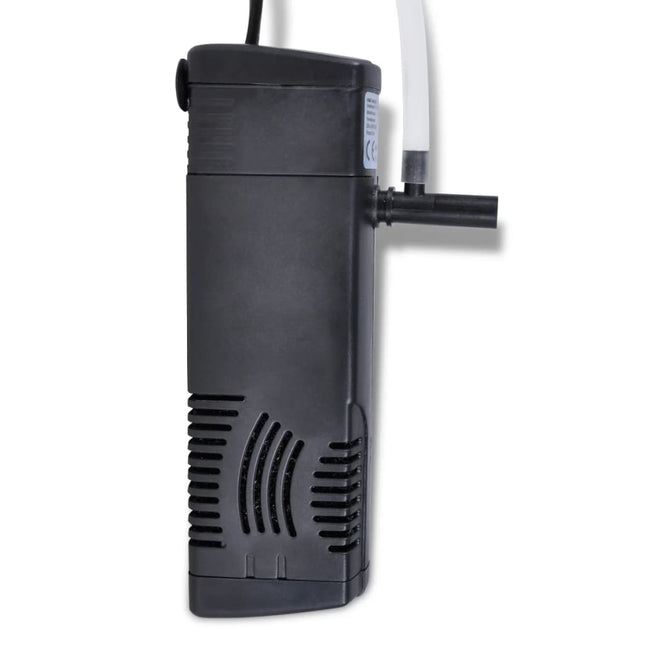 filterpumpe til akvarie med aktivt kul 300 l/t