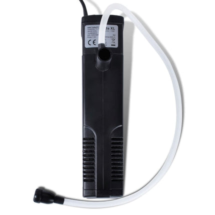 Filterpumpe til akvarium aktivt kul 600 l/t