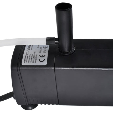 Filterpumpe til akvarium aktivt kul 600 l/t