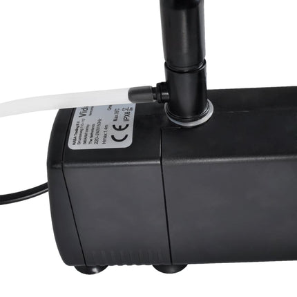 Filterpumpe til akvarium aktivt kul 800 l/t