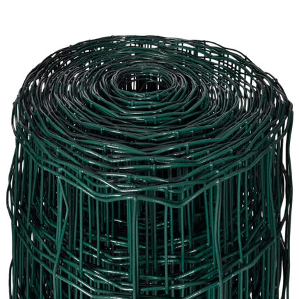 eurohegn 25 x 1 m stål grøn